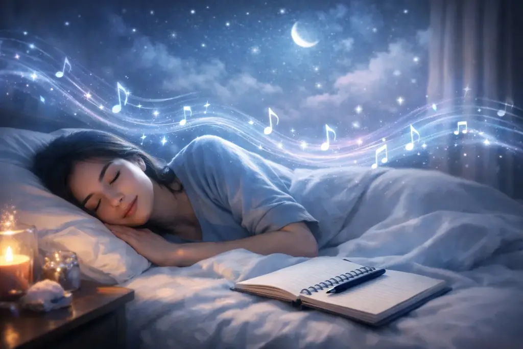 夢の中で音楽が流れるとスピリチュアル的に何のサイン？